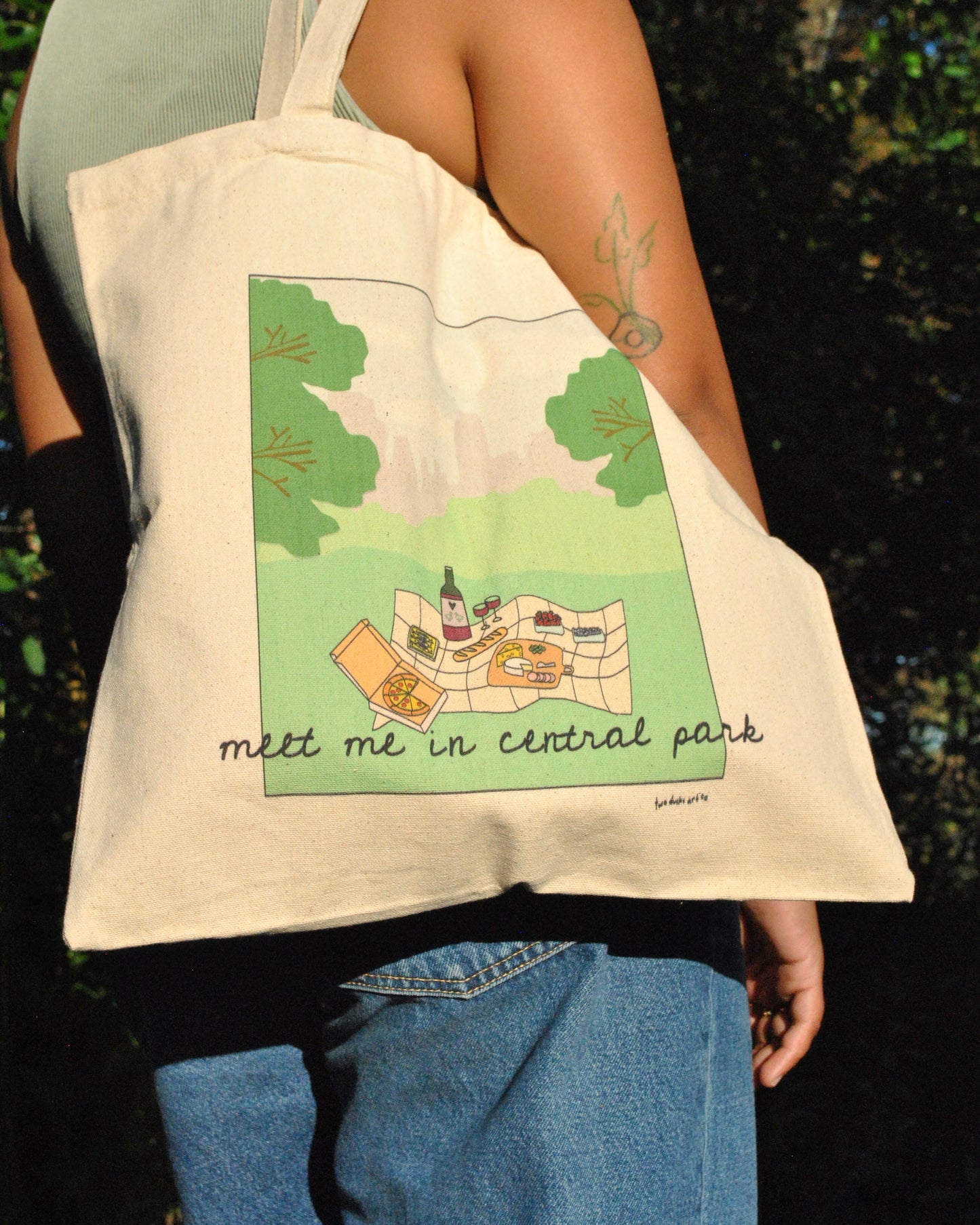 A Central Park Summer - Canvas Tote