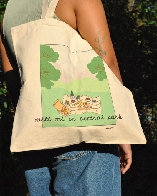 A Central Park Summer - Canvas Tote